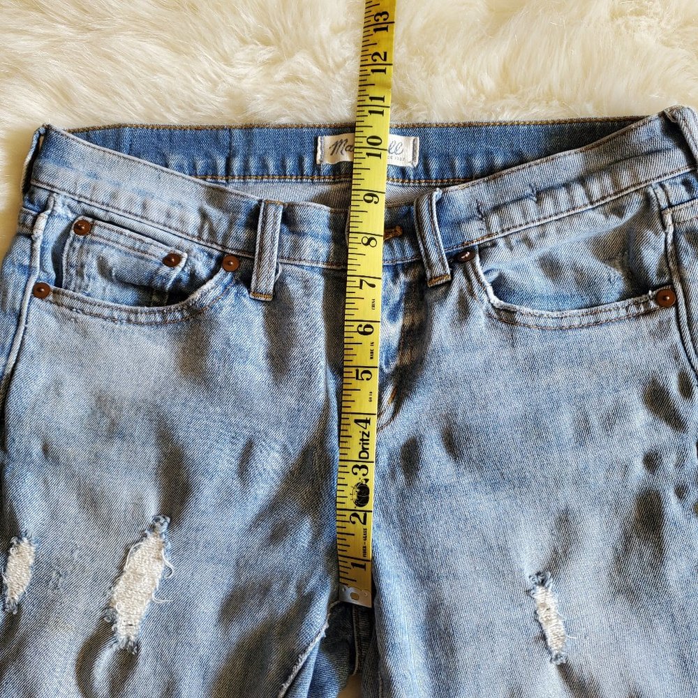 Madewell Slim Boyjean Distressed Kinsey Wash 25 - Picture 15 of 16